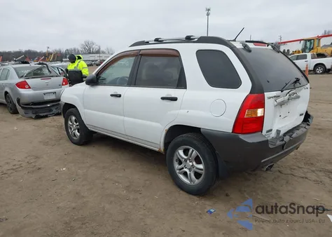 2008 Kia Sportage Lx V6 from USA, damaged, VIN KNDJE723587534054